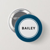 Individuelle Name-Tag-Abzeichen-Button Button (Vorne & Hinten)