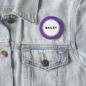 Individuelle Name-Tag-Abzeichen-Button Button (Beispiel)