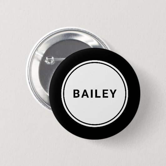 Individuelle Name-Tag-Abzeichen-Button Button (Vorne & Hinten)