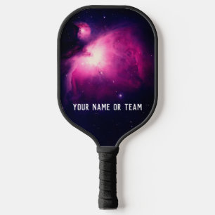 Individuelle Name Tagline Galaxy Stars Spaß einzig Pickleball Schläger