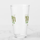 Individuelle Name Tahiti Glas (Links)