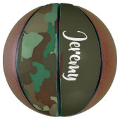 individuelle Name-Tarnmuster Basketball (Vertikal)