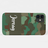 Individuelle Name-Tarnmuster Case-Mate iPhone Hülle (Rückseite (Horizontal))