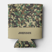 Individuelle Name-Tarnmuster Dosenkühler (Vorderseite)