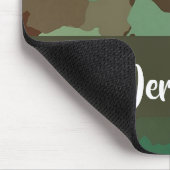 individuelle Name-Tarnmuster Mousepad (Ecke)