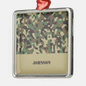 Individuelle Name-Tarnmuster Ornament Aus Metall (Links)