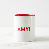 Individuelle Name Tasse (Mittel)