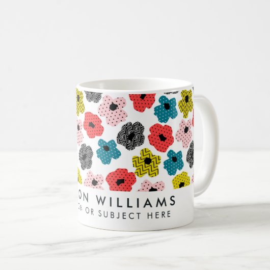 Individuelle Name Tasse (VorderseiteRechts)