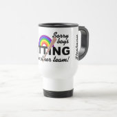 individuelle Name-Tasse "Batch für das andere Team Reisebecher (VorderseiteRechts)