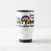 individuelle Name-Tasse "Batch für das andere Team Reisebecher (Mittel)