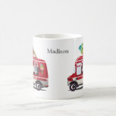 Individuelle Name-Tasse für Eiskrem Kaffeetasse (Mittel)