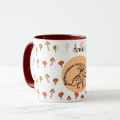 Individuelle Name-Tasse für niedlichen Igel Tasse (Vorderseite Links)