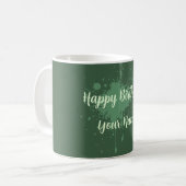 Individuelle Name Tasse Personalisiertes Geschenk (Vorderseite Links)