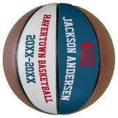 individuelle Name Team und Anzahl | Basketball (Vertikal)