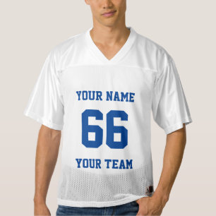 individuelle Name-Teamnummer Simple Classic Navy B Männer Football Trikot