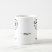 Individuelle Name TENNIS Tasse (Mittel)