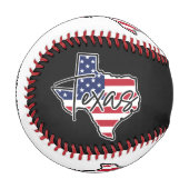 Individuelle Name Texas Baseball (Vorderseite Links)