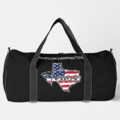 Individuelle Name Texas Duffle Bag (Vorderseite)