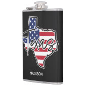 Individuelle Name Texas Flachmann (Links)