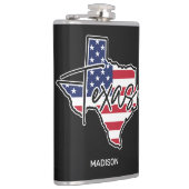 Individuelle Name Texas Flachmann (Rechts)