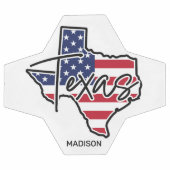Individuelle Name Texas Fußball (Flach)
