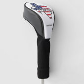 Individuelle Name Texas Golf Headcover (angewinkelt)