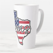 Individuelle Name Texas Milchtasse (Rechte Ecke)