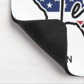Individuelle Name Texas Mousepad (Ecke)