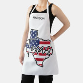 Individuelle Name Texas Schürze (InSitu)