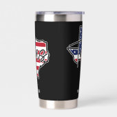 Individuelle Name Texas Thermobecher (Links)