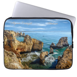 Individuelle Name & Text Algarve, Portugal Laptopschutzhülle