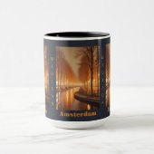 Individuelle Name / Text Amsterdam Tasse (Zentrum)