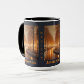 Individuelle Name / Text Amsterdam Tasse (Vorderseite Links)