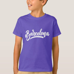 Individuelle Name / Text Barcelona T-Shirt