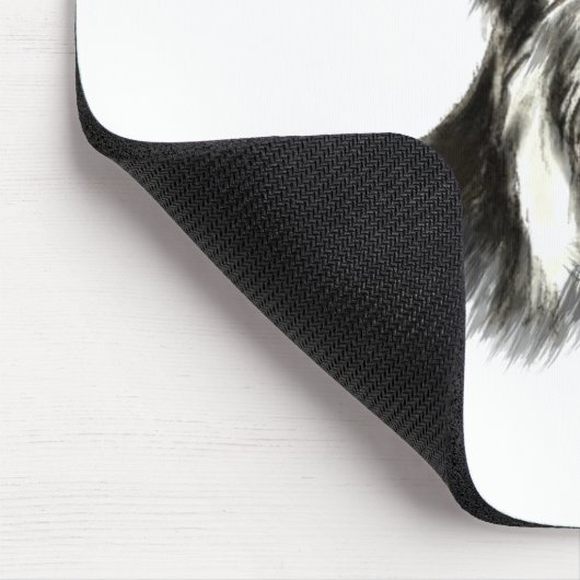Individuelle Name Text Border Collie Dog Pet Mousepad (Ecke)