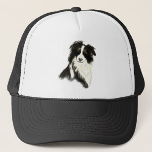 Individuelle Name Text Border Collie Dog Pet Truckerkappe