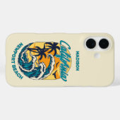 Individuelle Name / Text California Surfen Case-Mate iPhone Hülle (Rückseite (Horizontal))