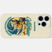 Individuelle Name / Text California Surfen Case-Mate iPhone Hülle (Rückseite (Horizontal))