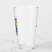 Individuelle Name / Text California Surfen Glas (Links)