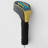 Individuelle Name / Text Cape Cod Massachusetts Golf Headcover (angewinkelt)