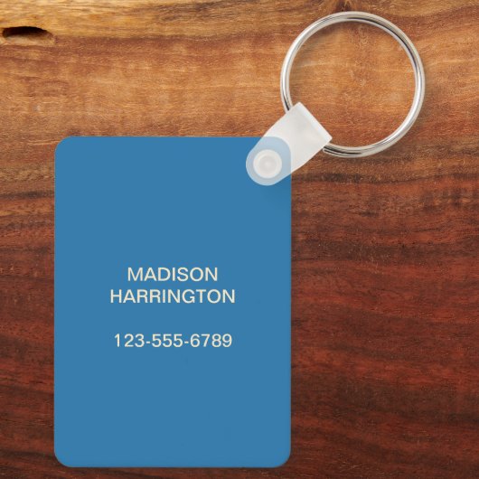 Individuelle Name / Text Cape Cod Massachusetts Schlüsselanhänger (Rückseite)