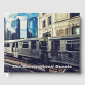 Individuelle Name/Text Chicago Gästebuch (Vorderseite)