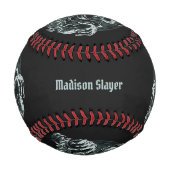 individuelle Name & Text DEADMONTON-Baseball Baseball (Vorderseite)