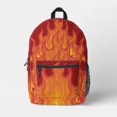 Individuelle Name/Text-Feuerwehrmann Bedruckter Rucksack (Vorderseite)