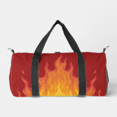 Individuelle Name/Text-Feuerwehrmann Duffle Bag (Vorderseite)