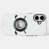 Individuelle Name & Text Golf Case-Mate iPhone Hülle (Rückseite (Horizontal))