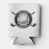 Individuelle Name & Text Golf Dosenkühler (Vorderseite)