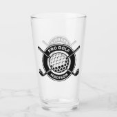 Individuelle Name & Text Golf Glas (Vorderseite)