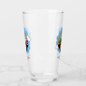 Individuelle Name / Text "Liebe ist Liebe" Glas (Links)