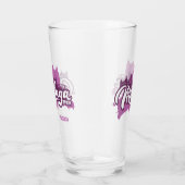 Individuelle Name / Text Malaga Spanien Glas (Rechts)